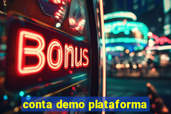 conta demo plataforma